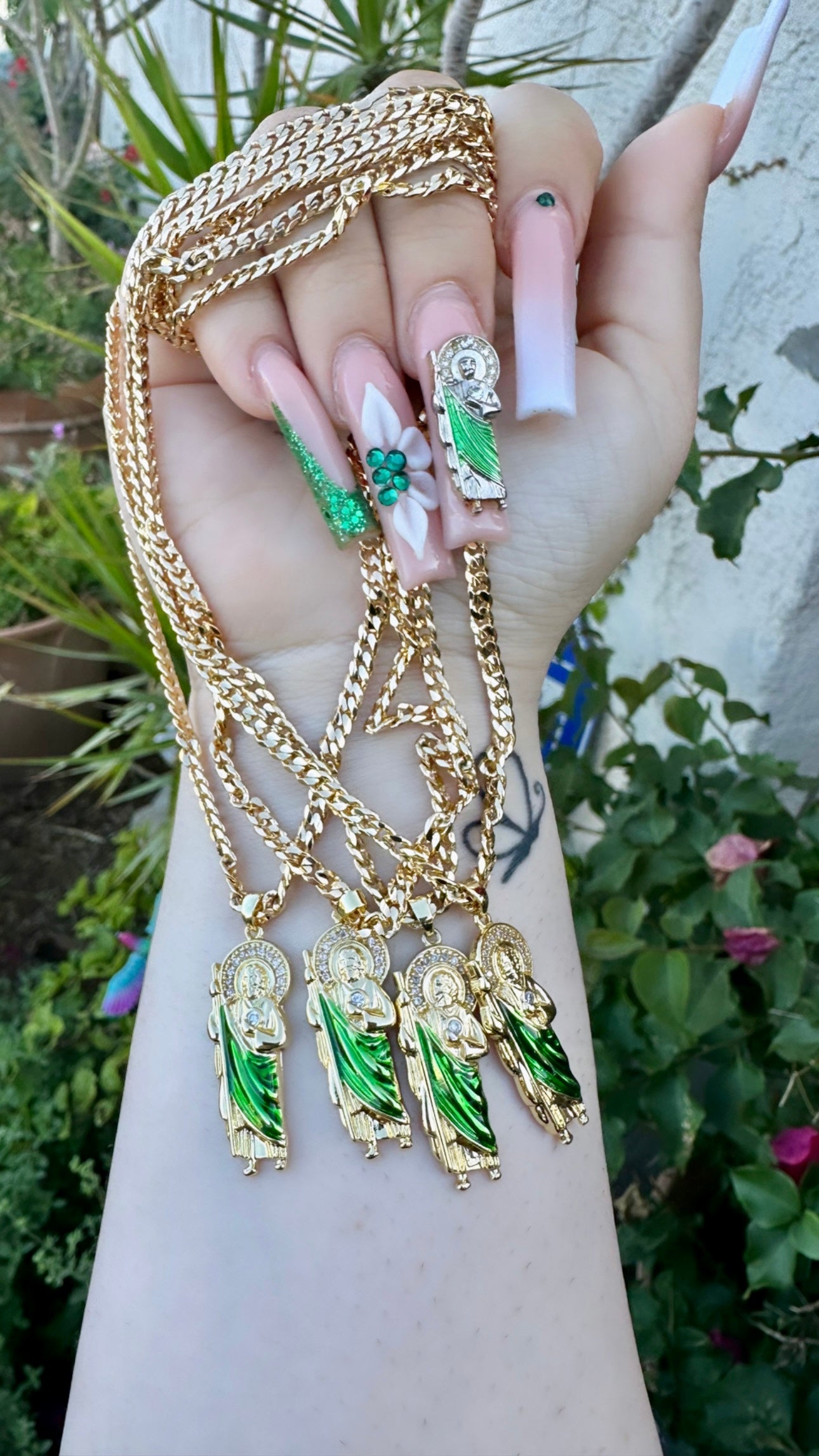 San juditas necklace