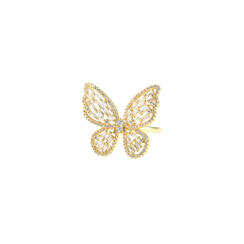 Boujee Butterfly Ring