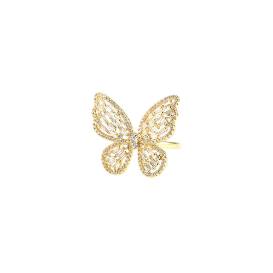 Boujee Butterfly Ring