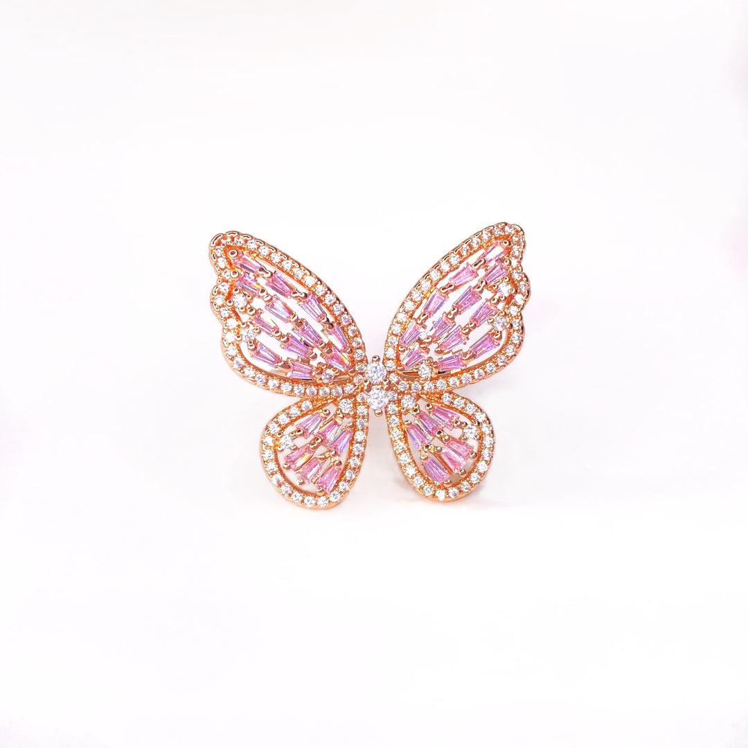 Boujee Butterfly Ring