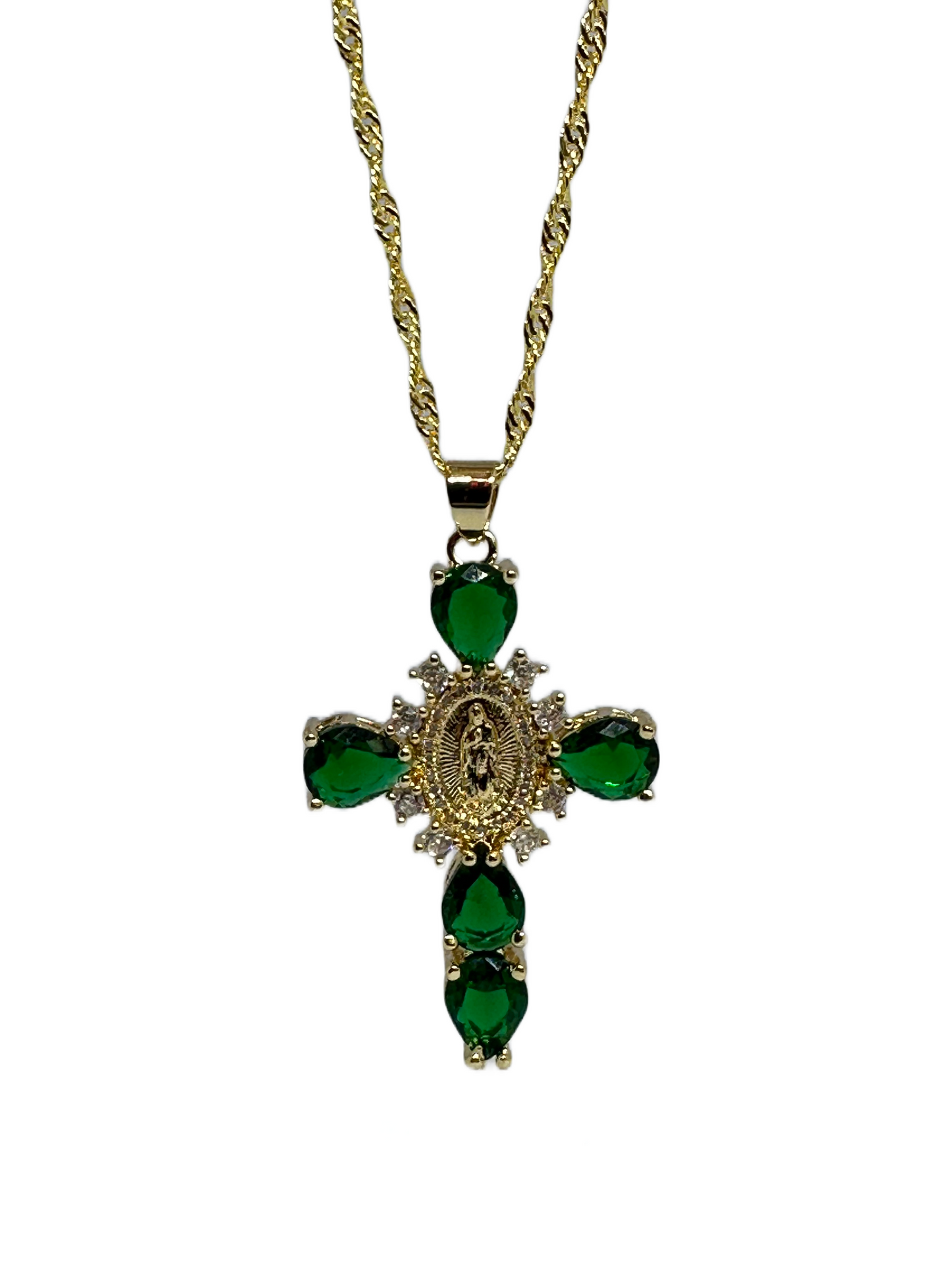 Virgencita Diamond Necklace